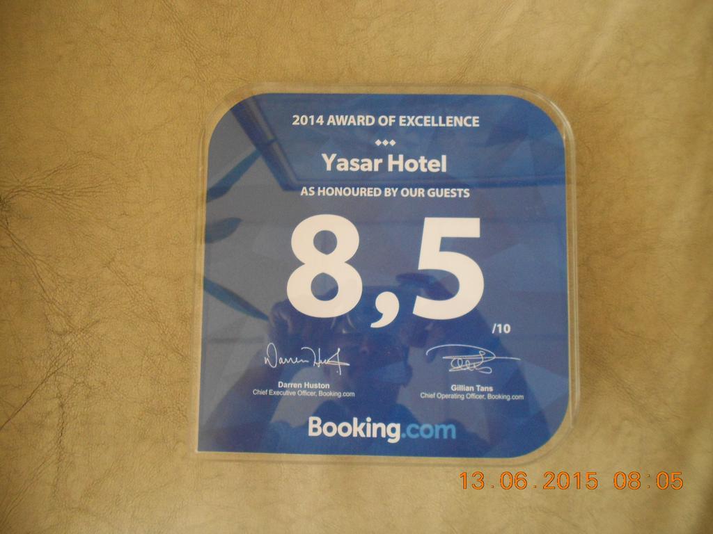 Yasar Hotel Sultandağı Exteriör bild